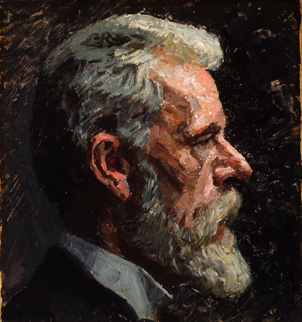 自画像 作者 Laurit 的洒水器 Tuxen
