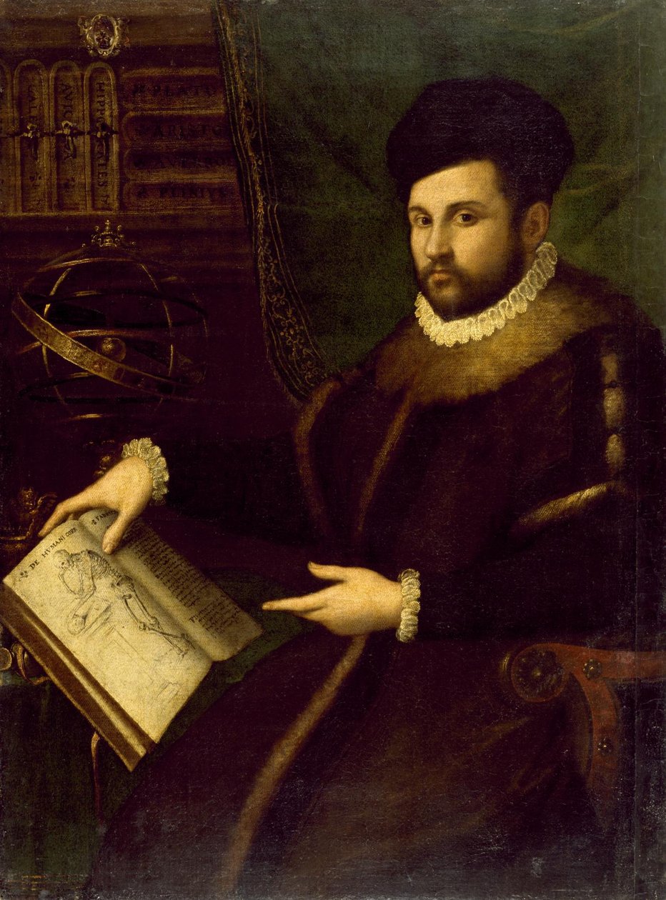 意大利医生和医生Girolamo Mercuriali 作者 Lavinia Fontana