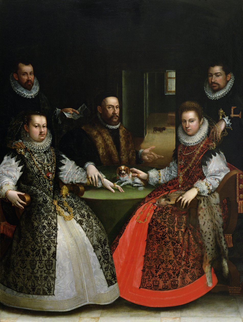 Gozzadini家族 作者 Lavinia Fontana
