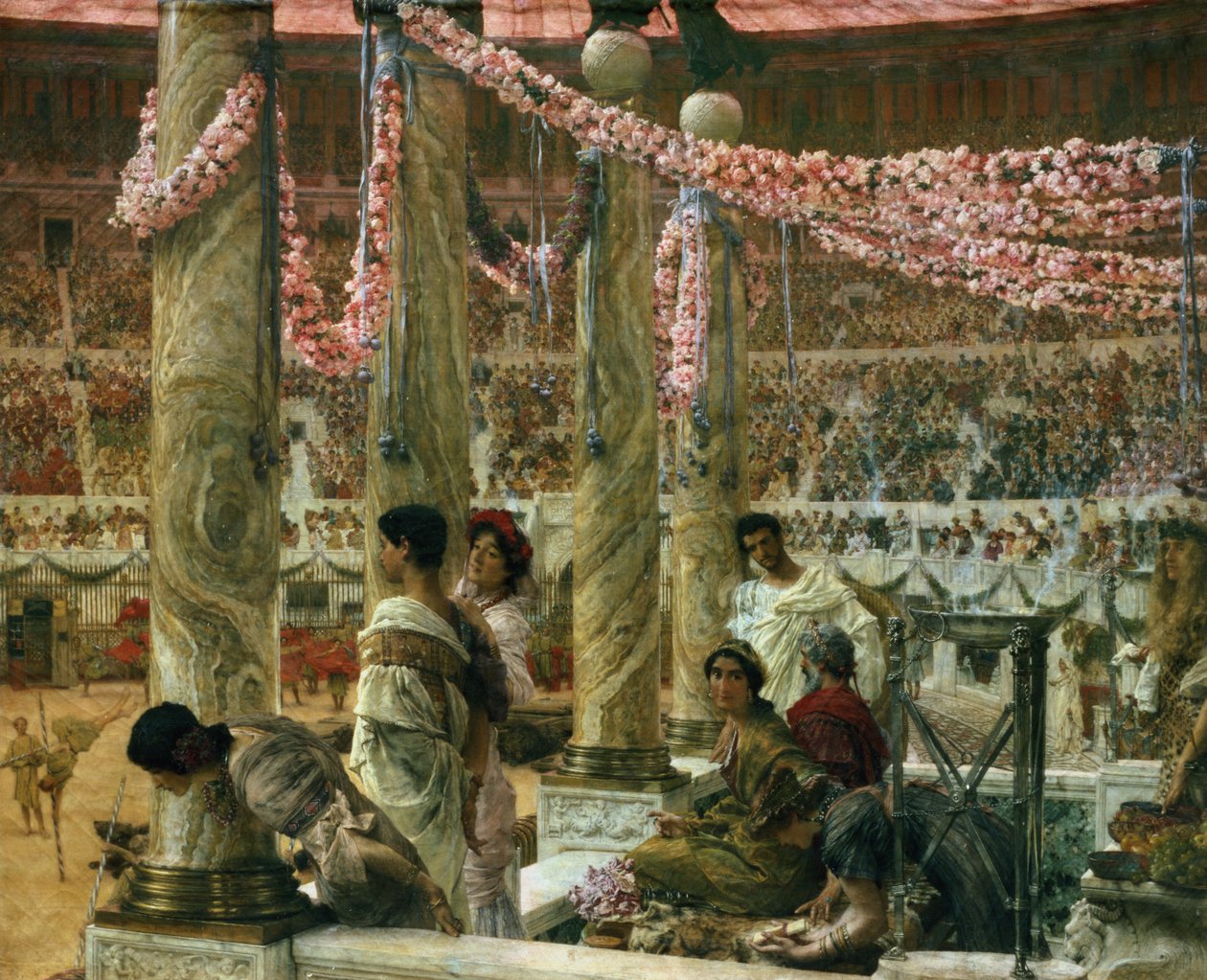 卡拉卡拉和Geta，1907年 作者 劳伦斯·阿尔玛·塔德玛