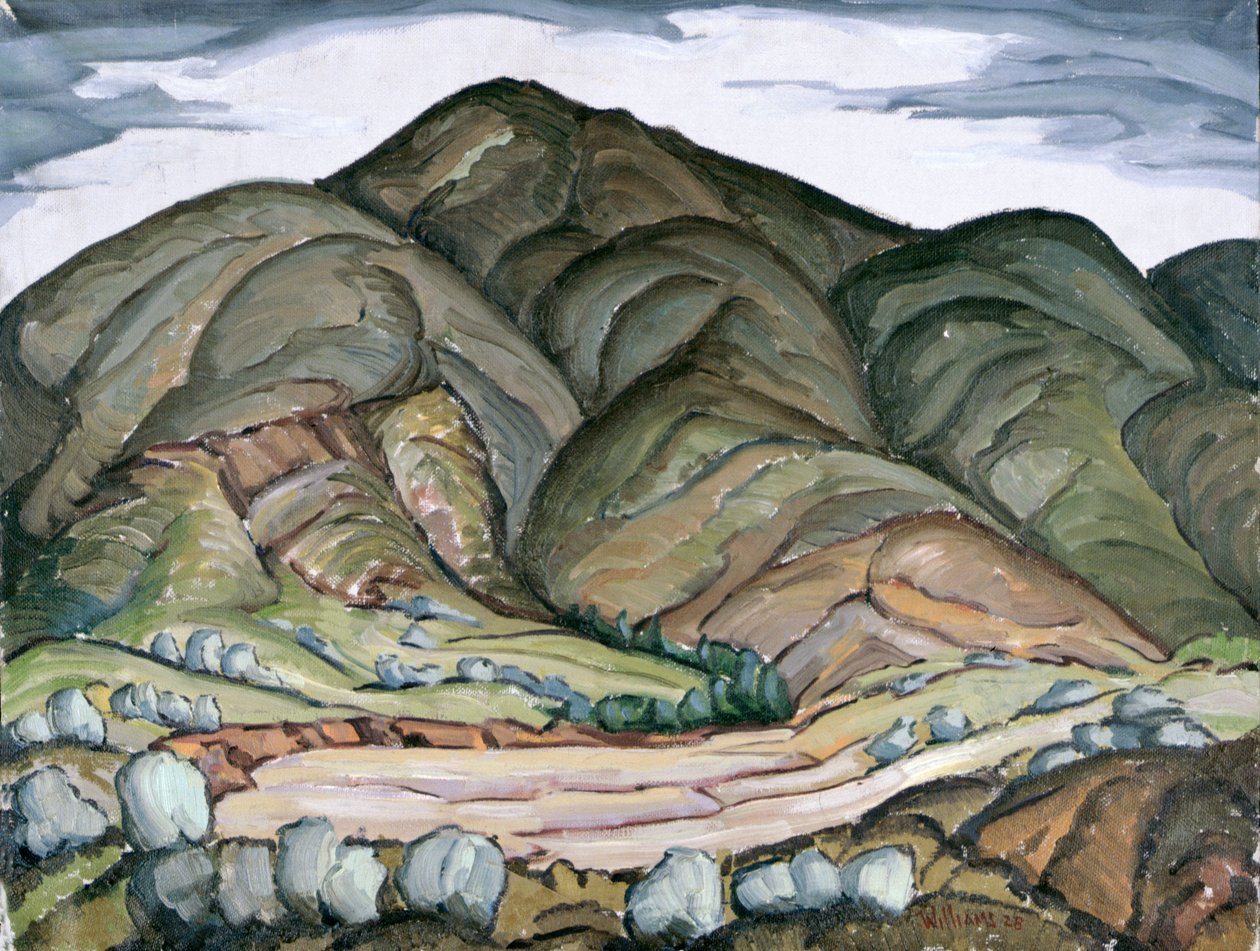 索科罗山脉，1928年 作者 劳伦斯·威廉姆斯
