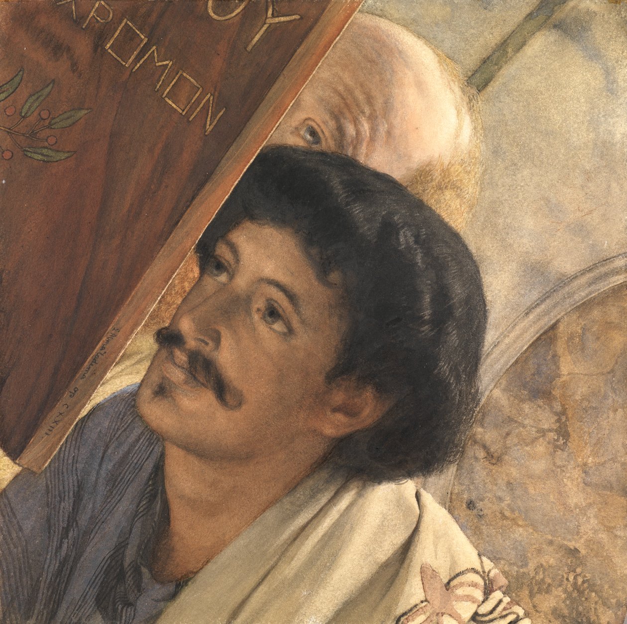 查尔斯·德尚（Charles Deschamps），亨利华莱士（Henry Wallace），1874年 作者 劳伦斯·阿尔玛·塔德玛