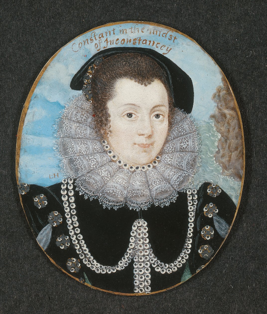 Margaret Clifford（c.1560-1616）坎伯兰伯爵夫人 作者 劳伦斯·希利亚德