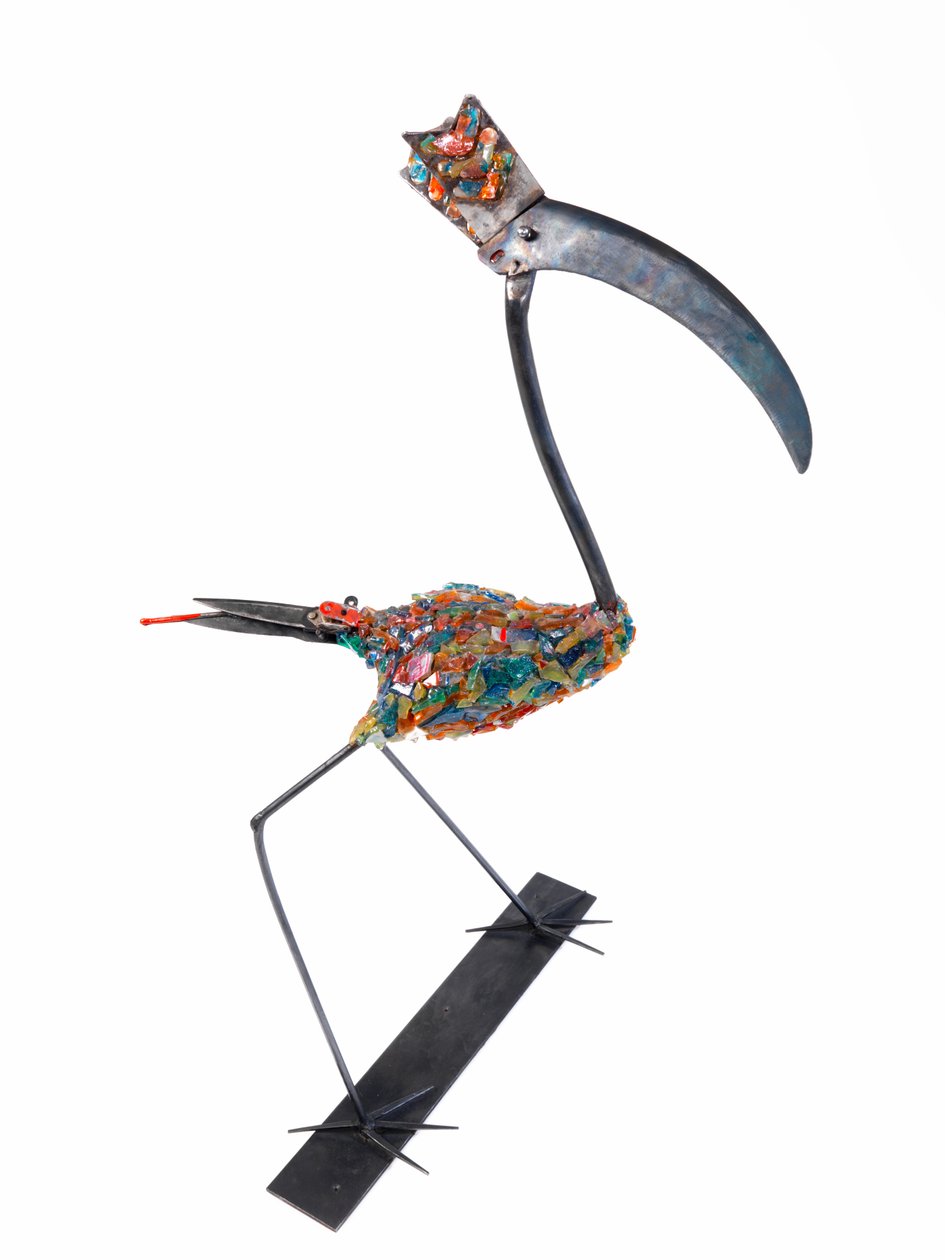 The Stork，2009（金属） 作者 劳里·西蒙森（Lawrie Simonson）