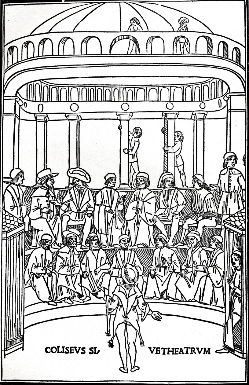 Plantus，喜剧，c1511 作者 拉扎鲁斯·德·索迪