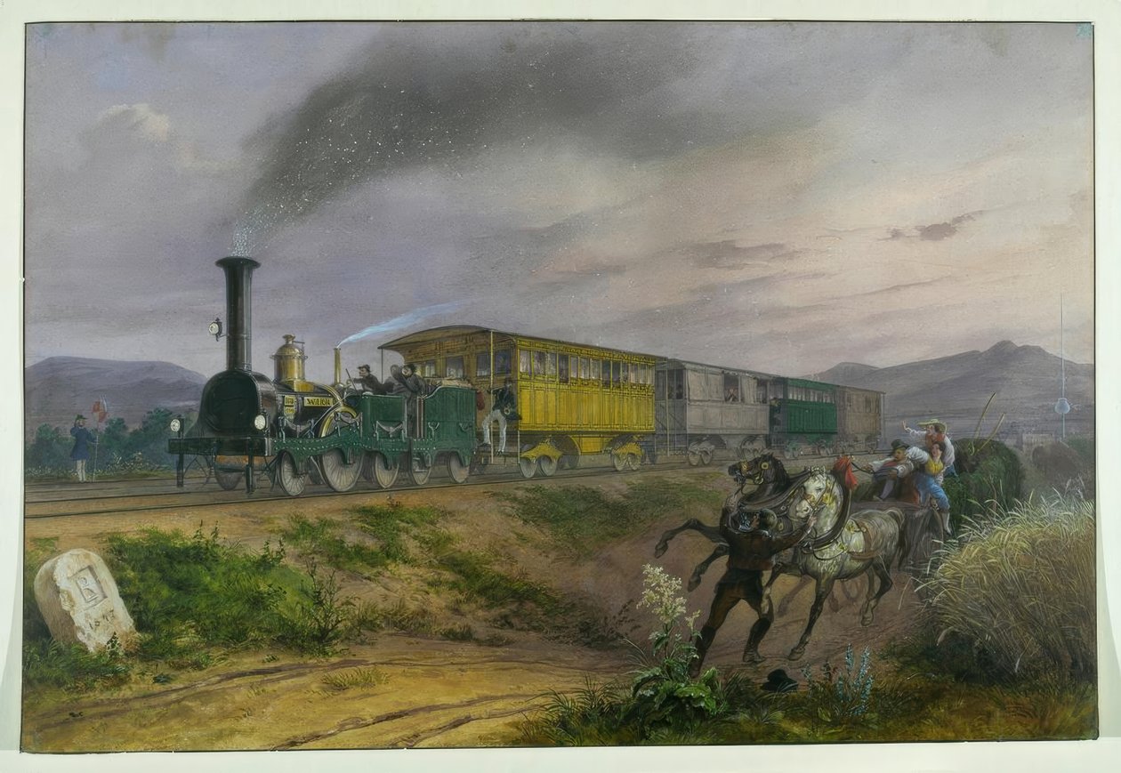 Wiener Südbahn 作者 利安德·拉斯（Leander Russ）