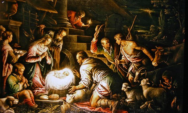 崇拜（布面油画） 作者 Leandro da Ponte Bassano