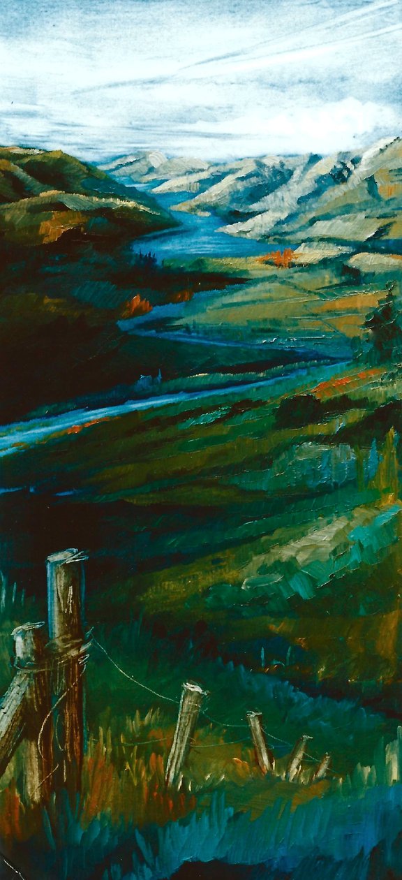 新西兰阿卡罗阿，1997年（纸上谈兵） 作者 李·坎贝尔