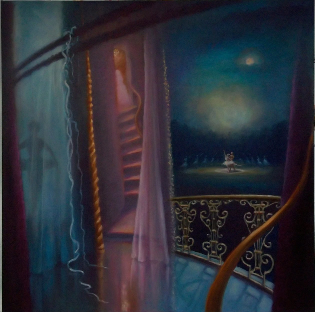 月亮的反射，2011 作者 李·坎贝尔