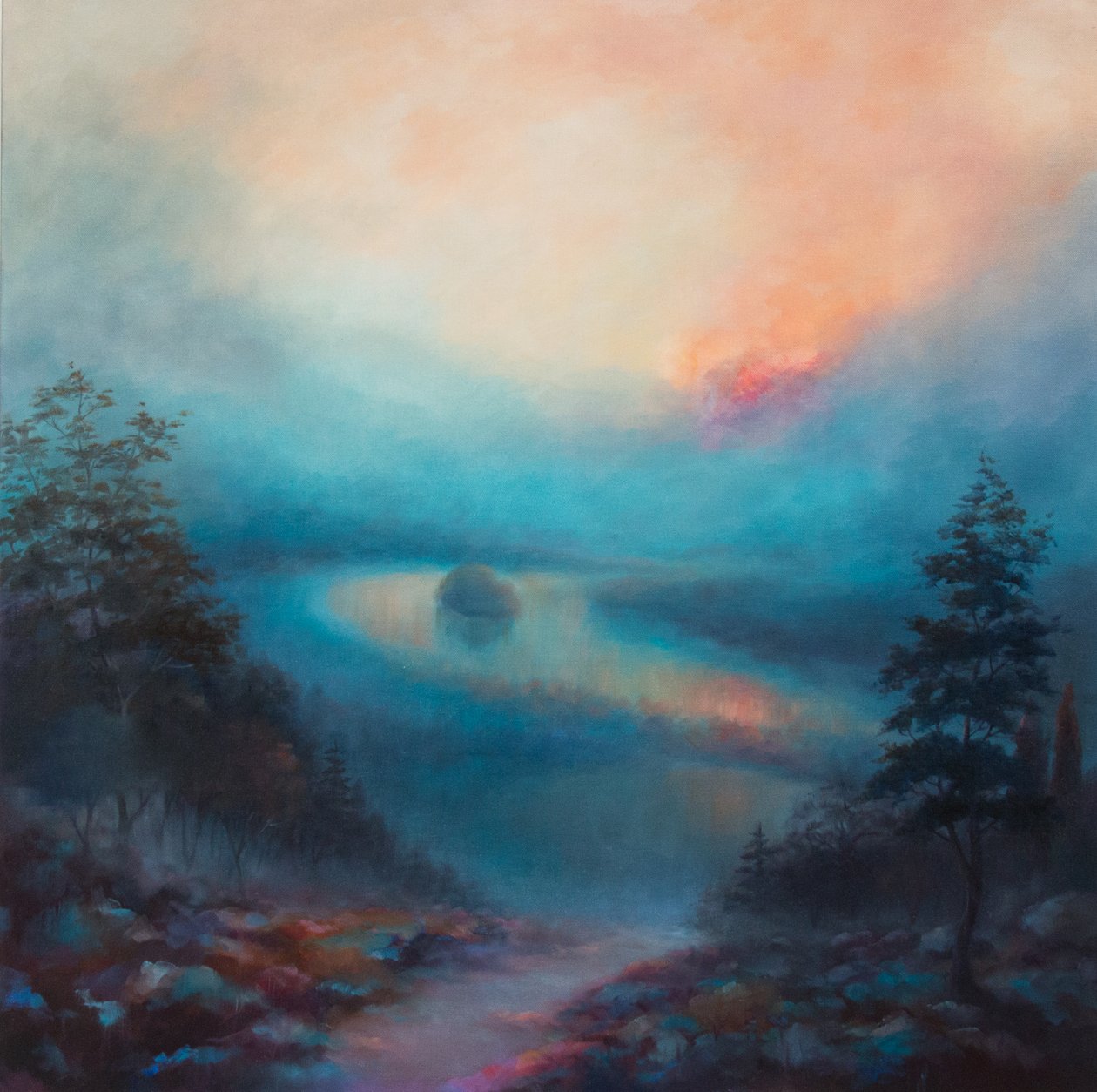 Misty Blue，2017， 作者 李·坎贝尔