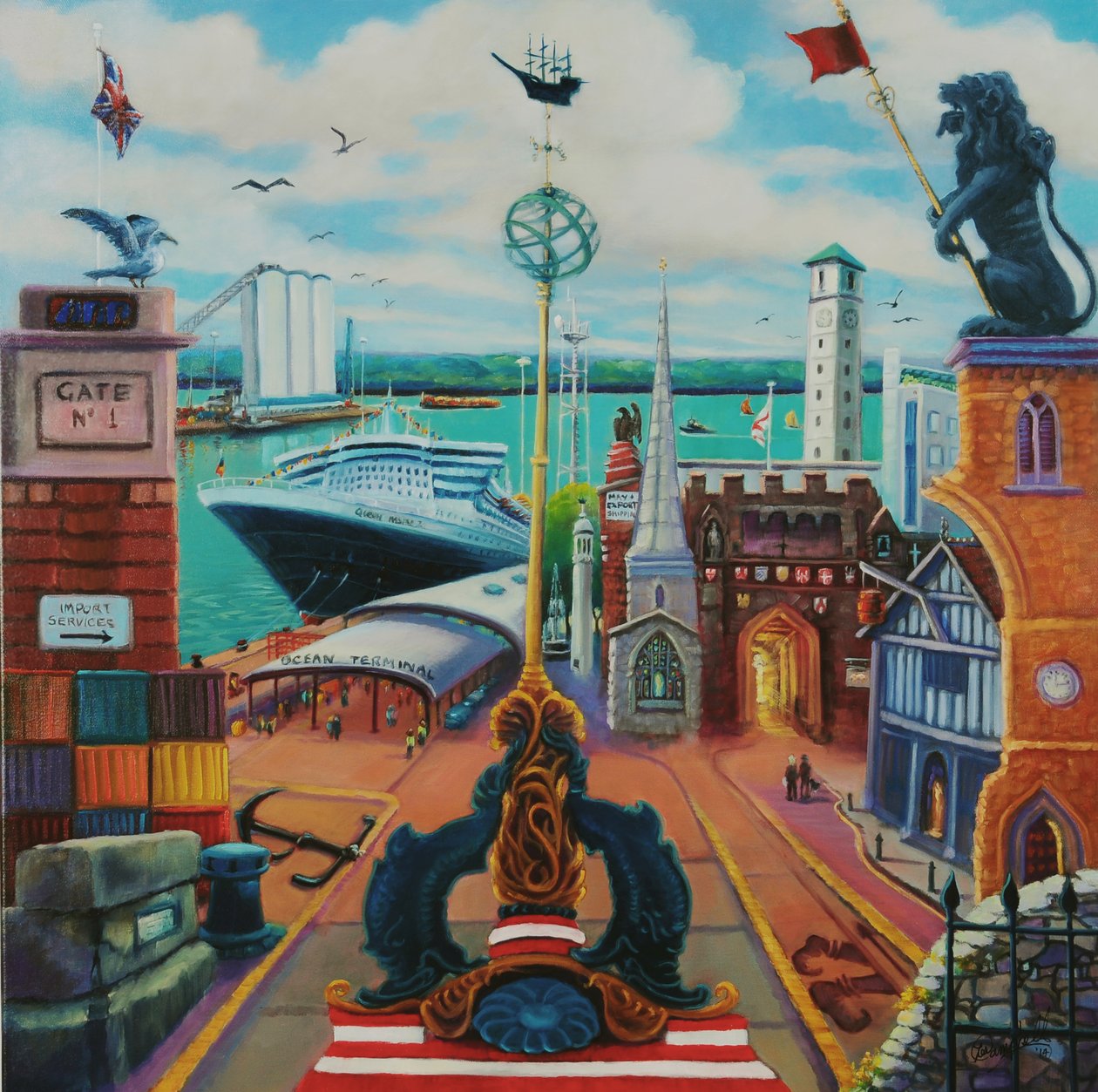 Panoply  - 南安普敦，2014年 作者 李·坎贝尔
