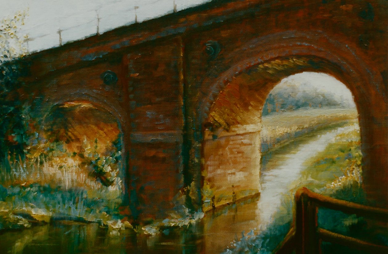 铁路拱门，1997年（纸上谈兵） 作者 李·坎贝尔