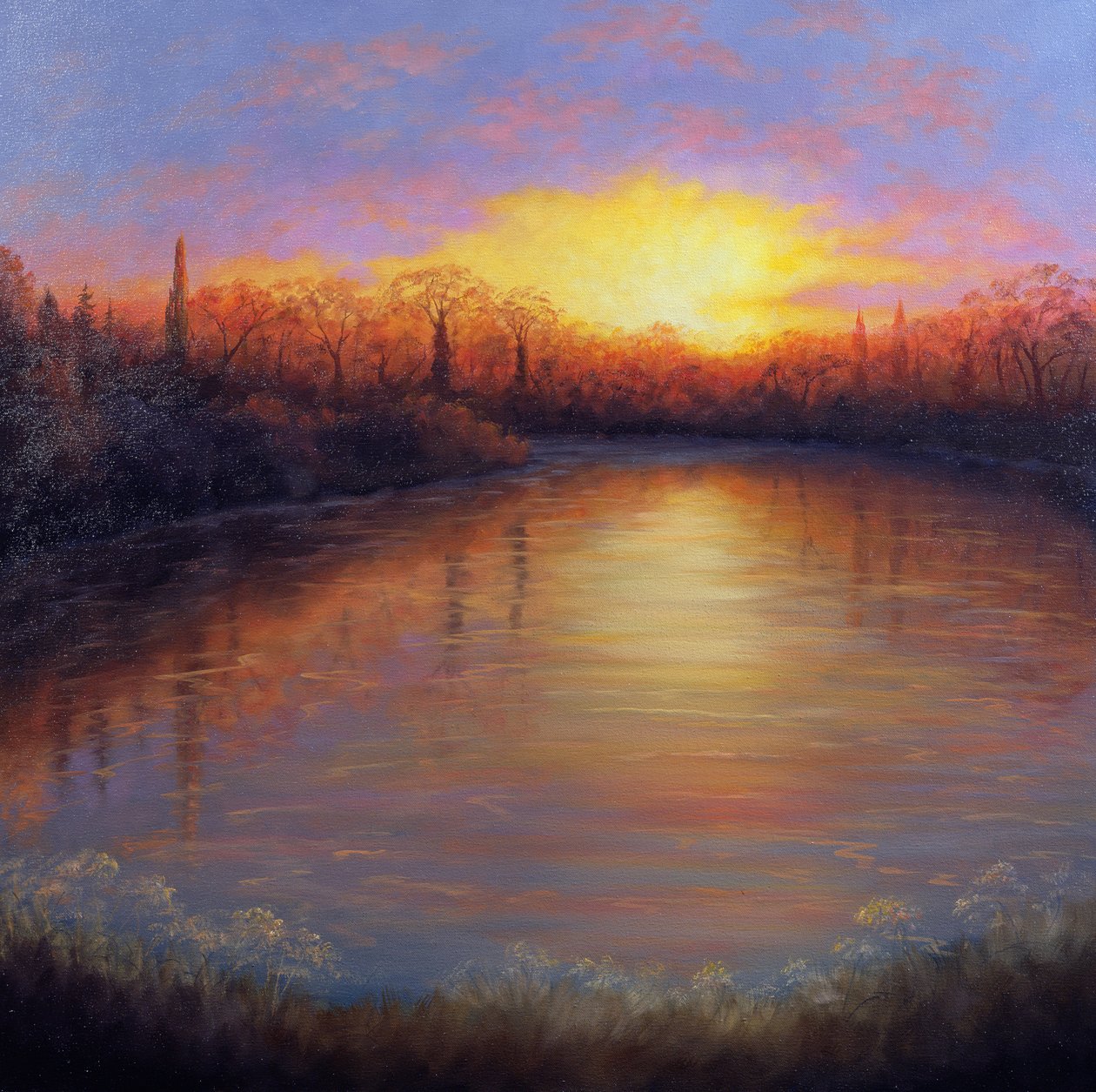 River Glow，2006 作者 李·坎贝尔