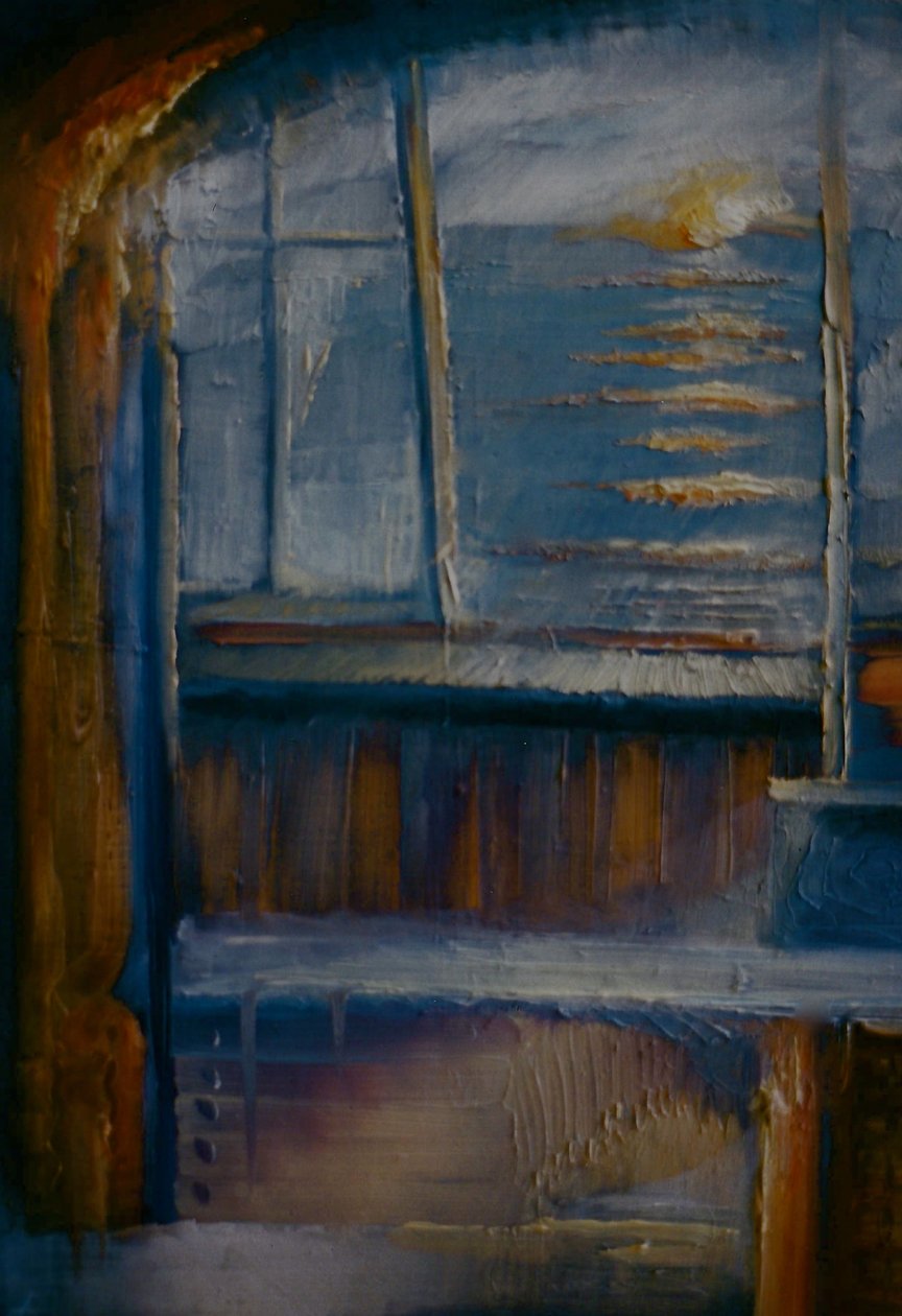 惠特斯特布尔日落，1991年， 作者 李·坎贝尔