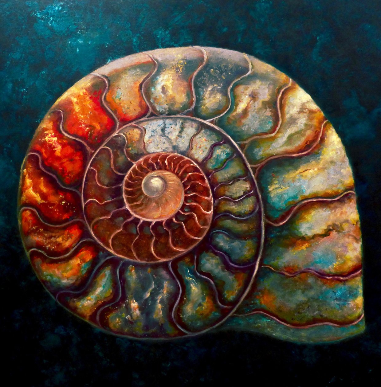Ammonite II, 2020 作者 李·坎贝尔