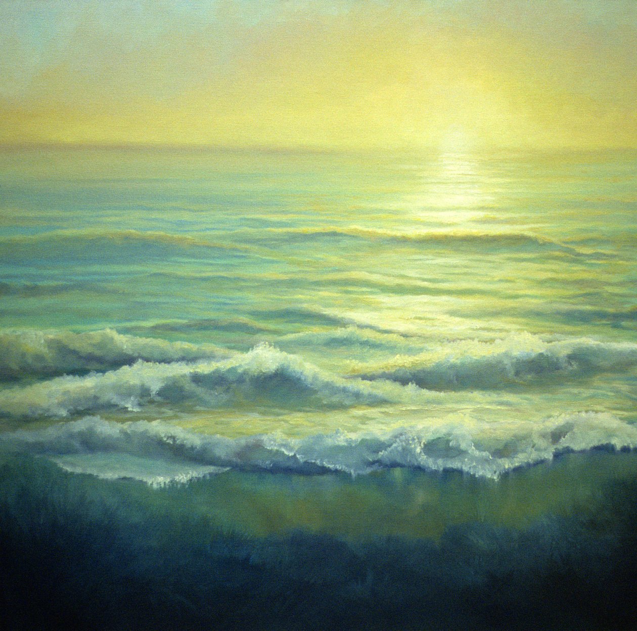金色阴霾，2004年海景 作者 李·坎贝尔