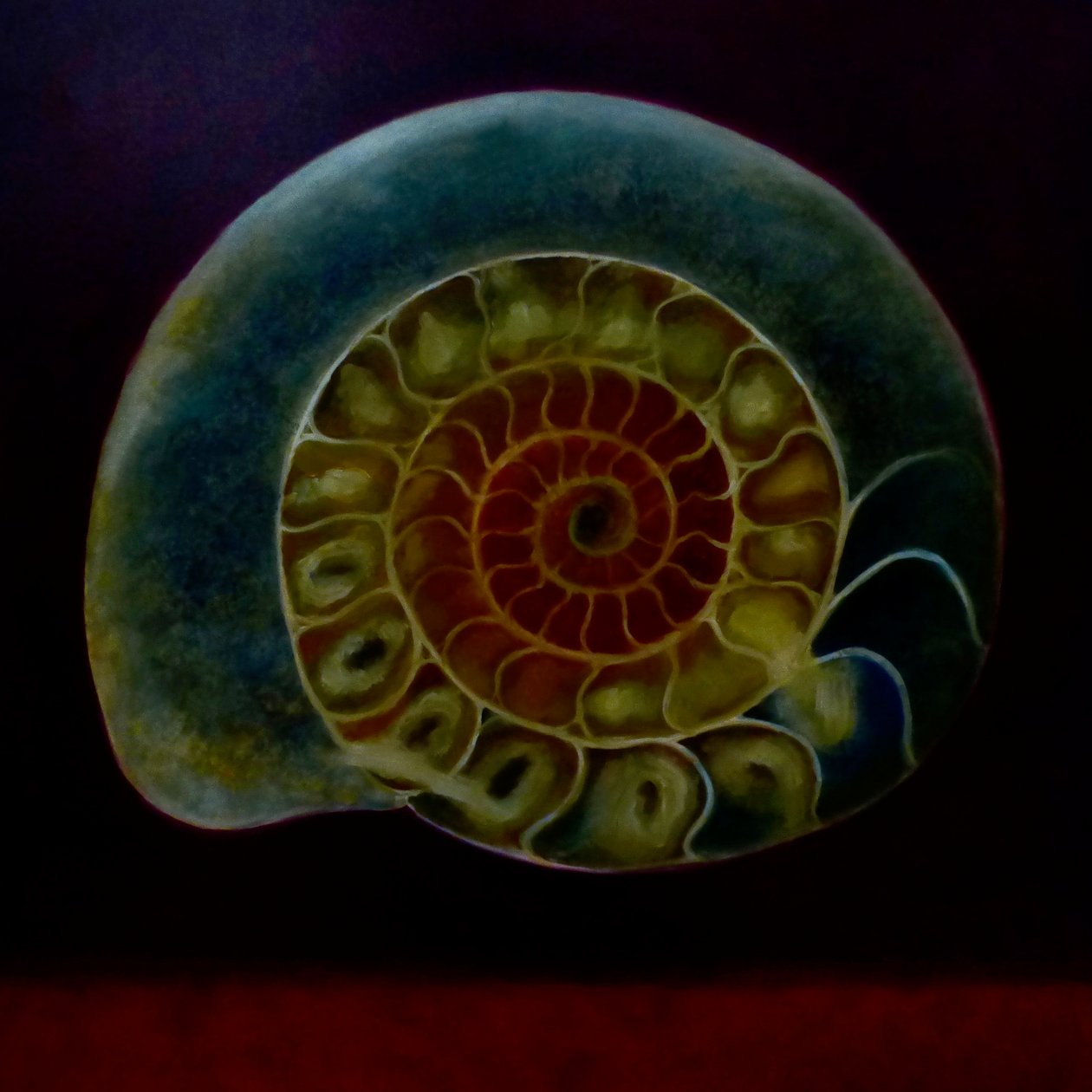 Green Ammonite, 2020 作者 李·坎贝尔