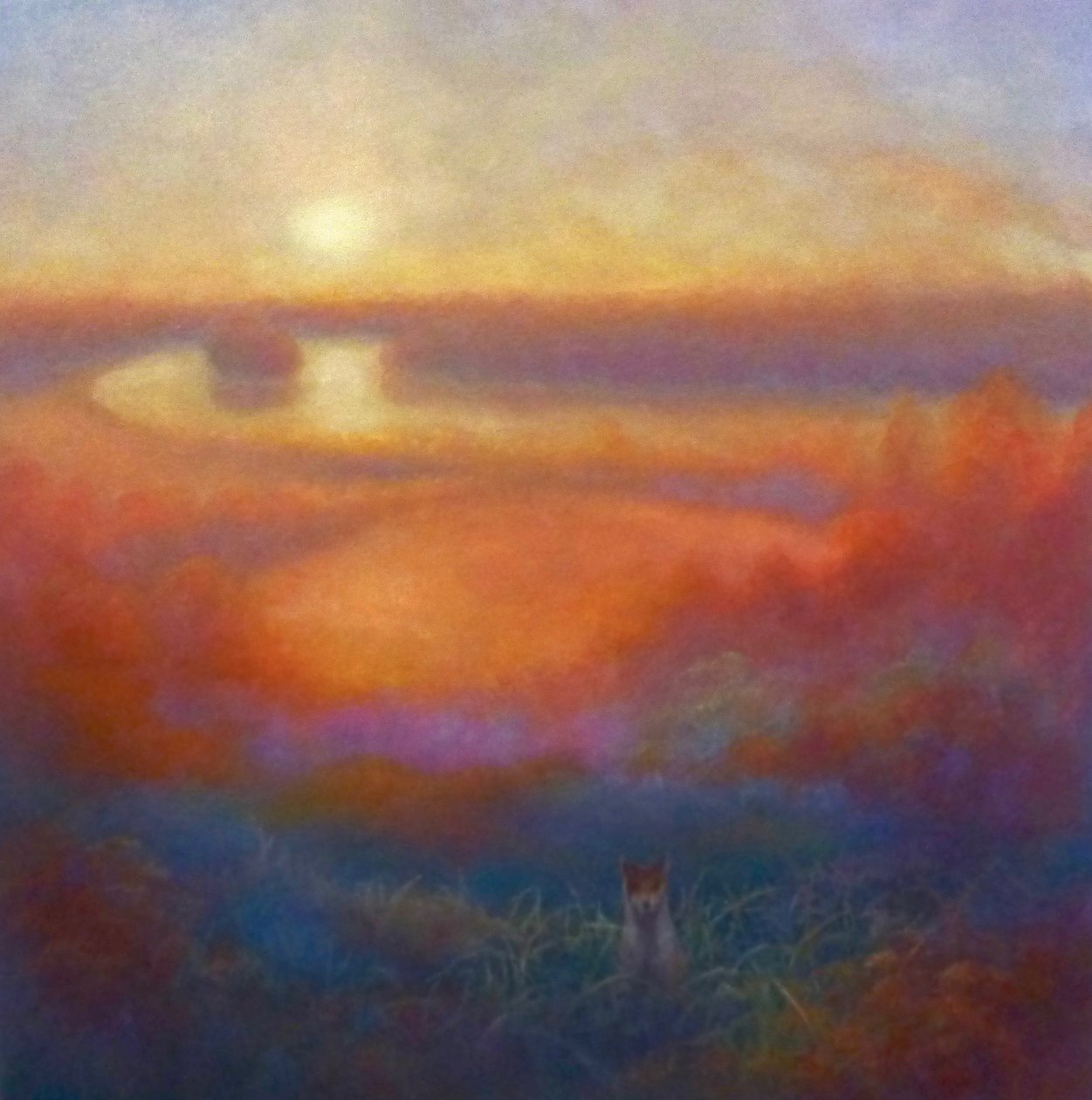 雷纳德·卡赫，2022（布面油画） 作者 李·坎贝尔