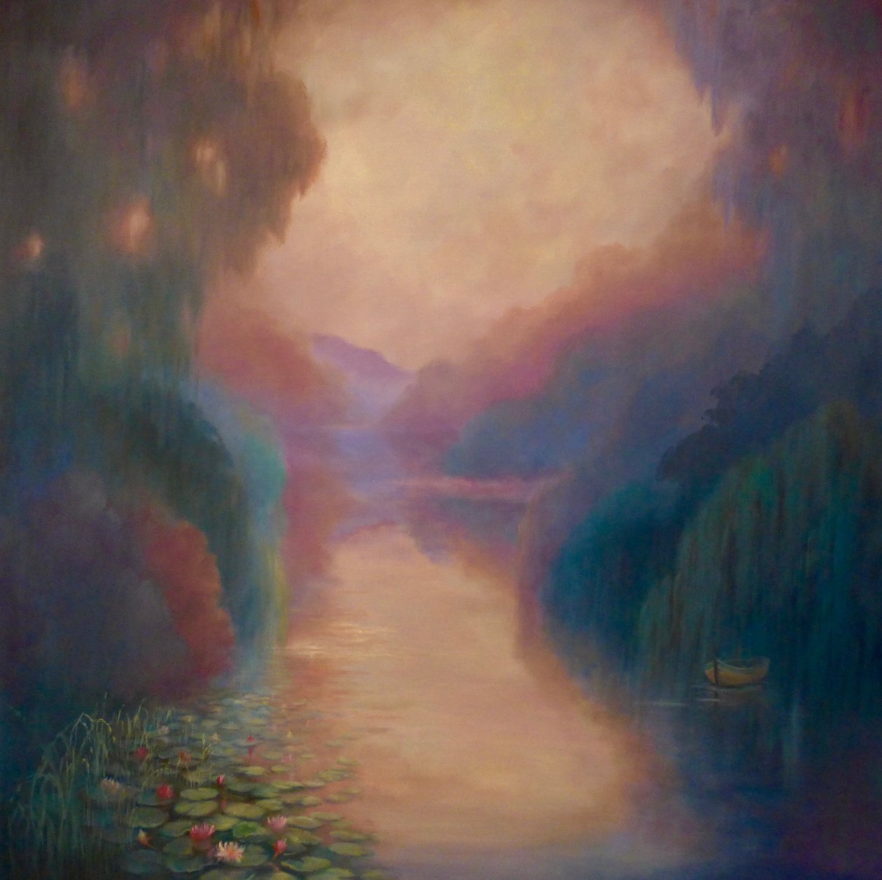 Tribute to Monet, 2020 作者 李·坎贝尔