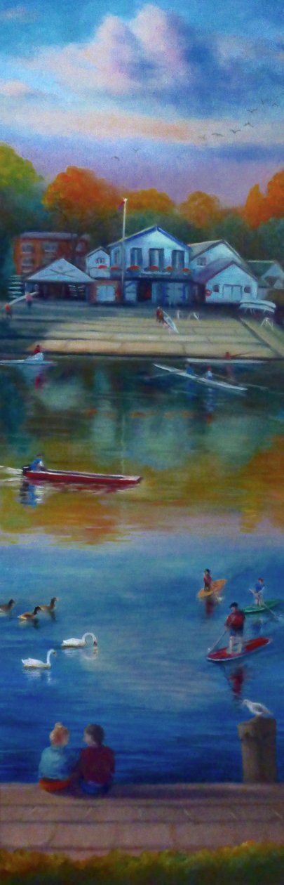 Twickenham Morning, 2020 作者 李·坎贝尔