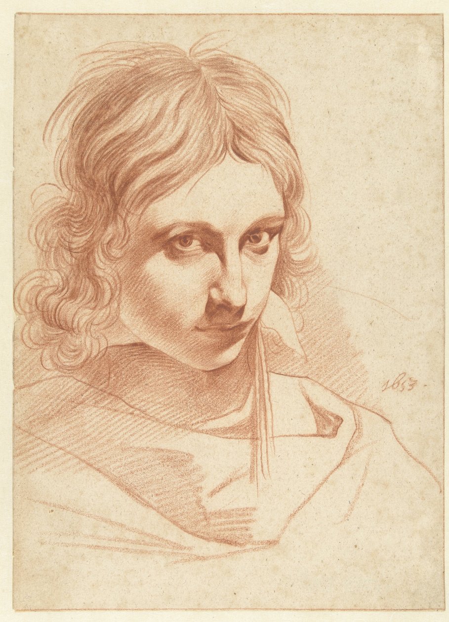 Leendert van der Cooghen 的自画像（？） 作者 伦德尔·范德·库恩