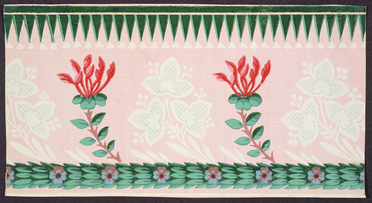 Linon-Batist壁纸边框，1802 作者 罗格朗工厂的罗格朗工厂