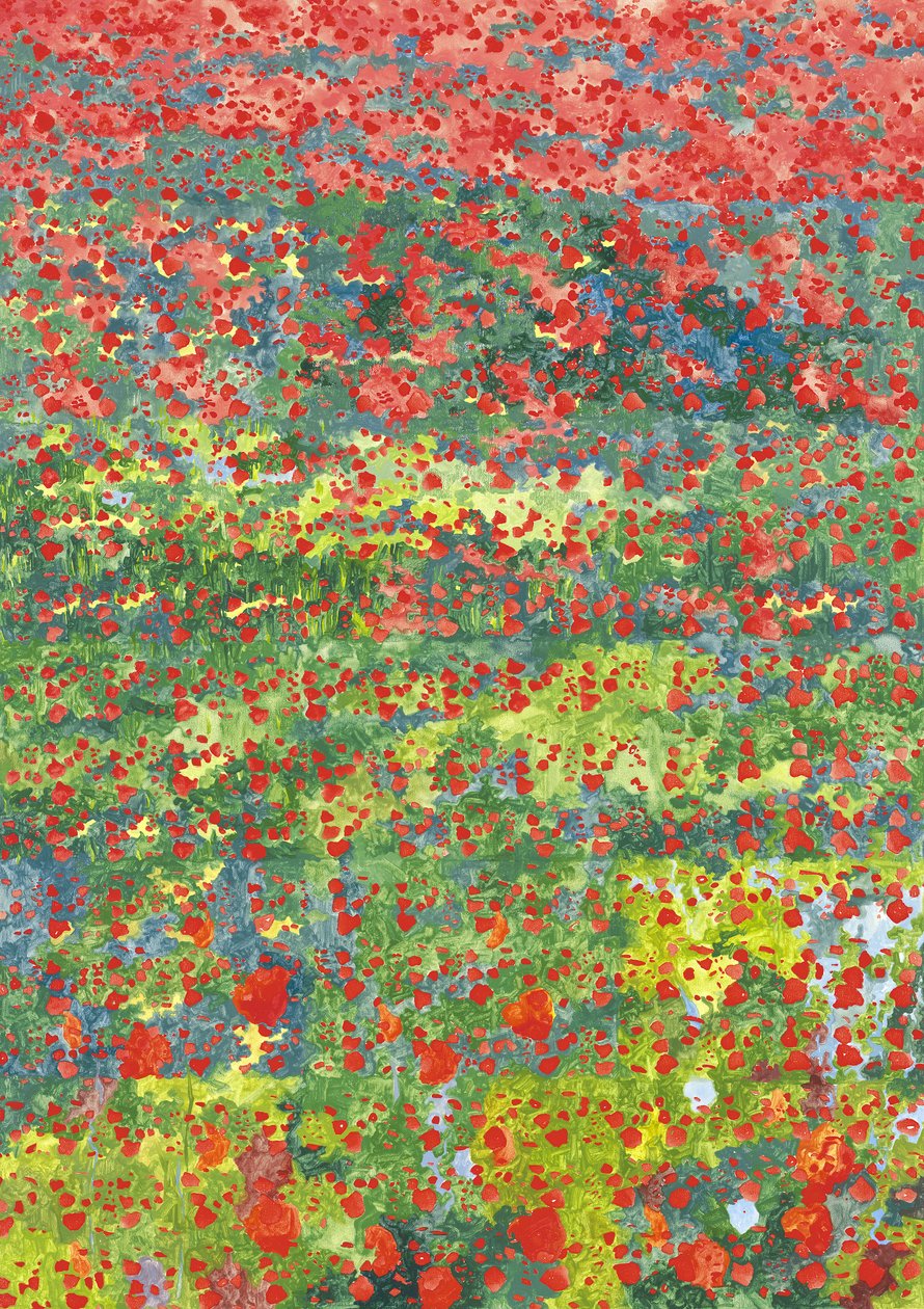 罂粟花，2012， 作者 雷·格洛弗（Leigh Glover）