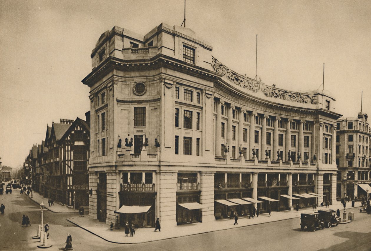 东印度议院，新摄政街的自由派个性化正面，c1935年。 作者 列米尔