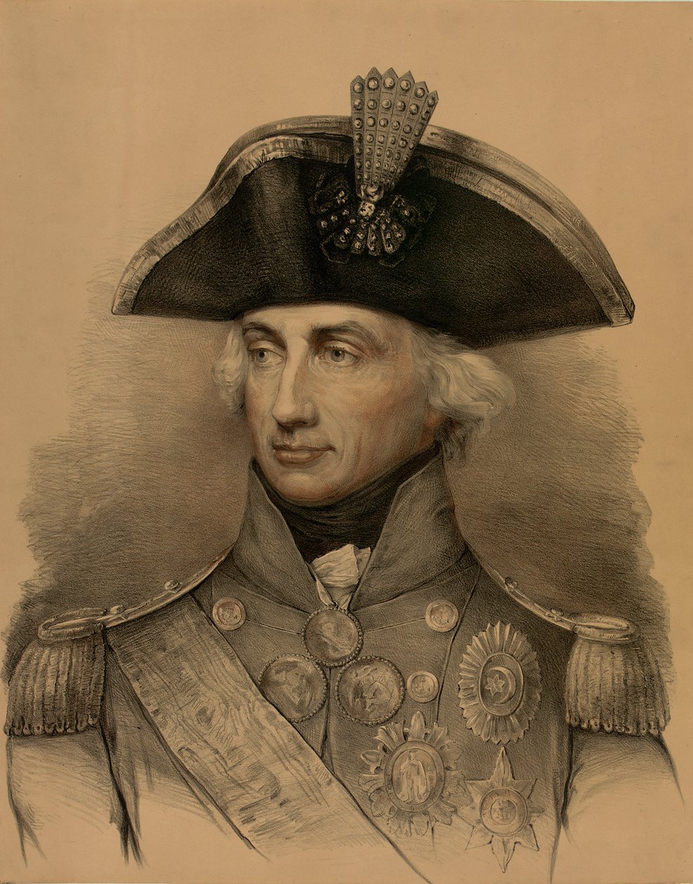 海军中将霍雷肖-纳尔逊（1758-1805） 作者 Lemuel Francis (after) Abbott