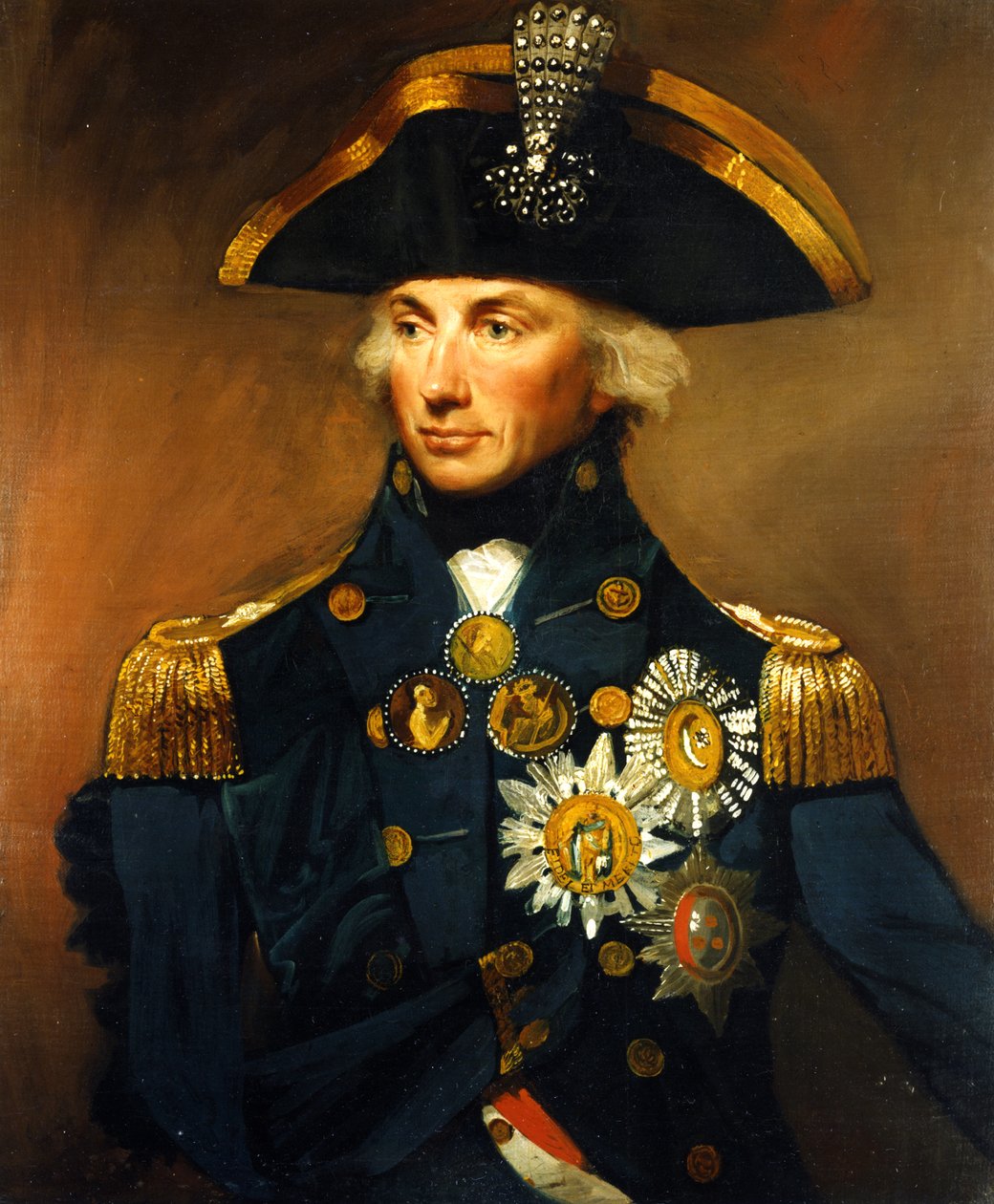 海军上将霍拉肖·纳尔逊爵士（1798-1799）。 作者 勒缪尔·弗朗西斯·阿伯特