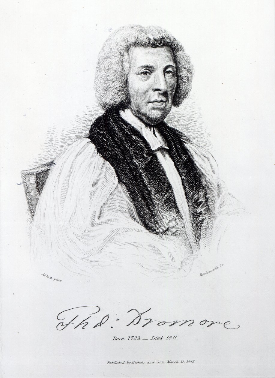 Dromore的主教Thomas Percy，1848年由John Hawksworth雕刻 作者 勒缪尔·弗朗西斯·阿伯特