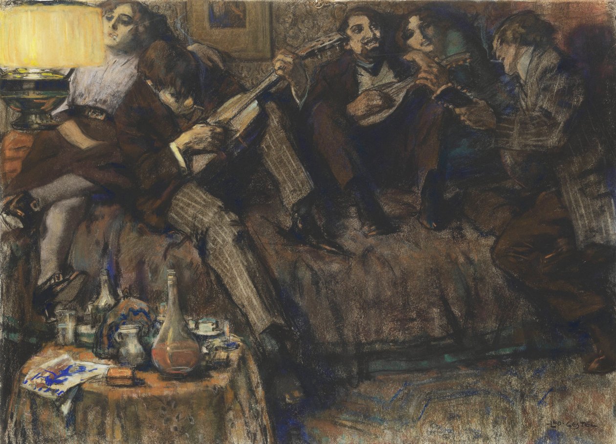 Boheme，c.1910 作者 里奥格斯特尔