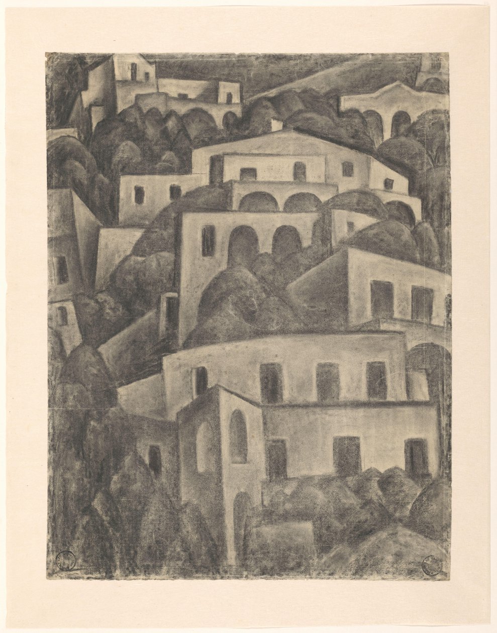Gezicht op Positano 作者 里奥格斯特尔