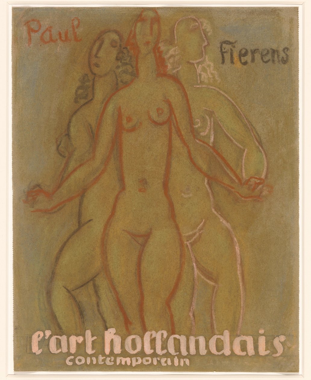 封面设计：Paul Fierens，《当代荷兰艺术》，1933 年 作者 里奥格斯特尔
