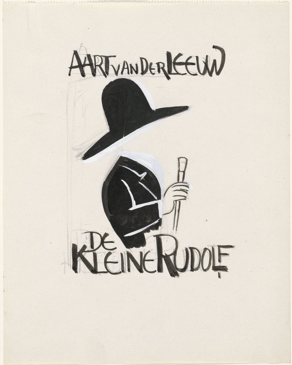 书籍装帧设计：Aart van der Leeuw, De kleine Rudolf, 1930 作者 里奥格斯特尔