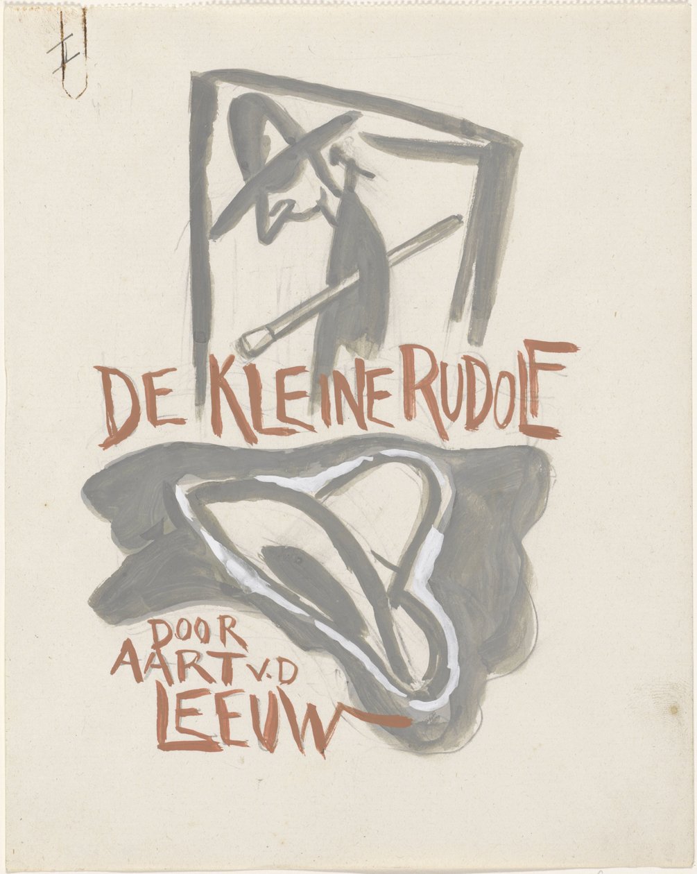 书籍装帧设计Aart van der Leeuw，《小鲁道夫》，1930 年 作者 里奥格斯特尔