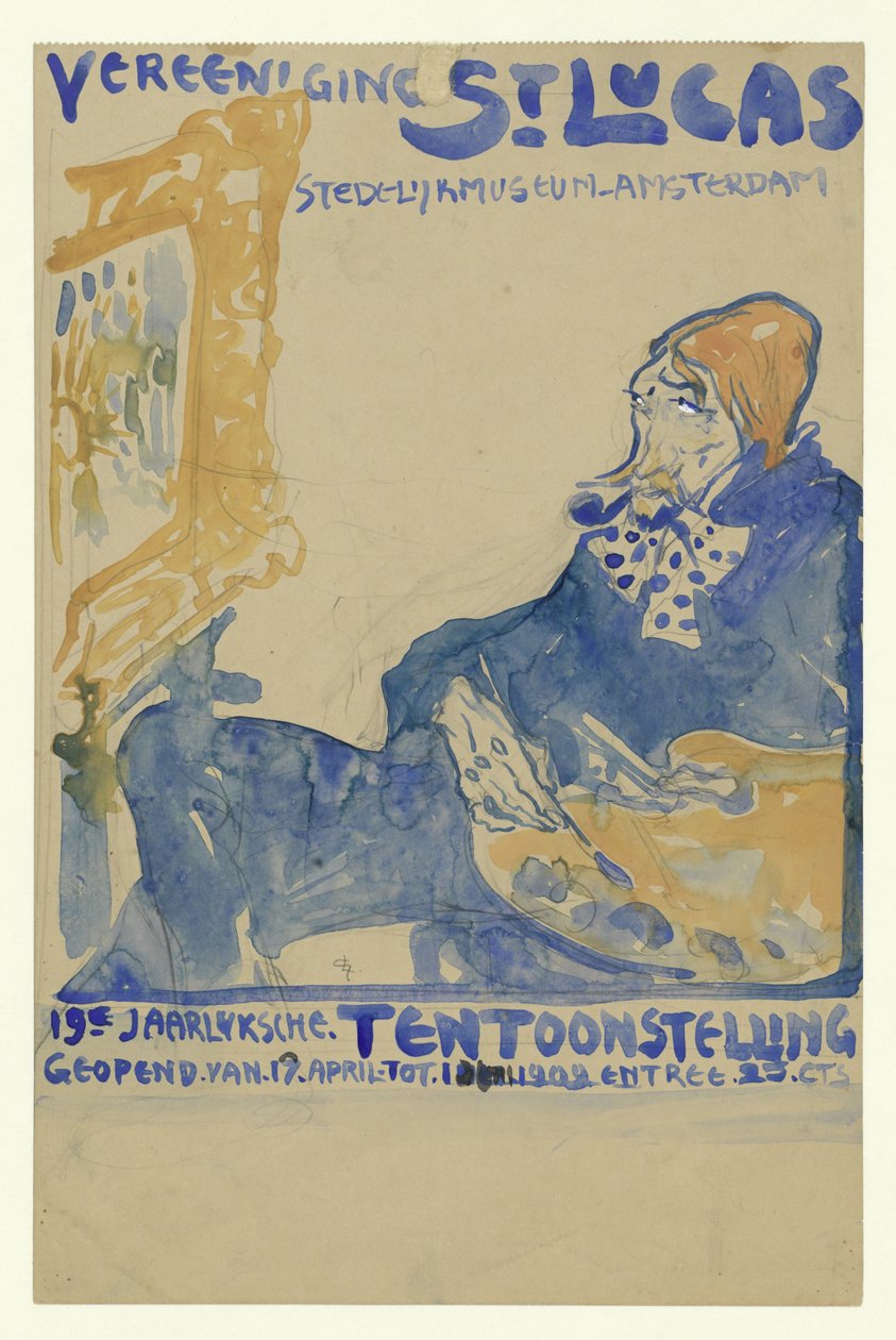 为阿姆斯特丹 Stedelijk 博物馆第 19 届 Vereening St. 作者 里奥格斯特尔