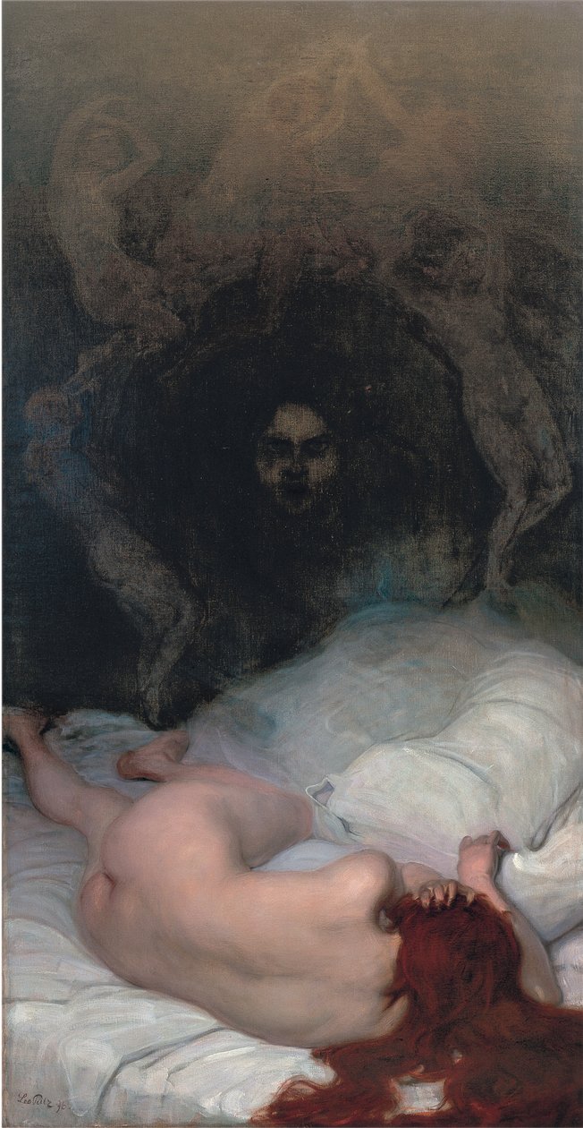 Vanity par Putz, Leo (1869-1940).布面油画，尺寸：220x115 作者 狮子座石膏