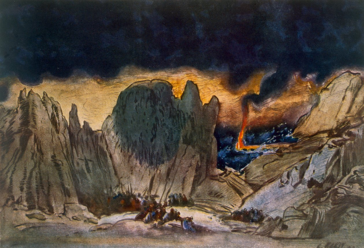 1917年Phedre的风景设计 作者 莱昂·巴克斯特