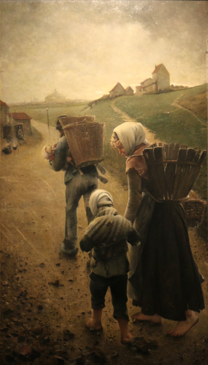 Chalk Merchants-The Eveningnglish：粉笔卖家 - 在晚上的Nederlands：来自Krijtverkopers-Avondn 作者 莱昂·弗雷德里克（LéonFrédéric）