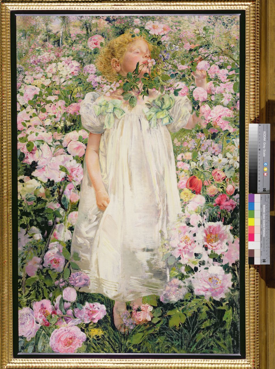 香气，1894年 作者 莱昂·亨利·玛丽·弗雷德里克（Leon Henri Marie Frederic）