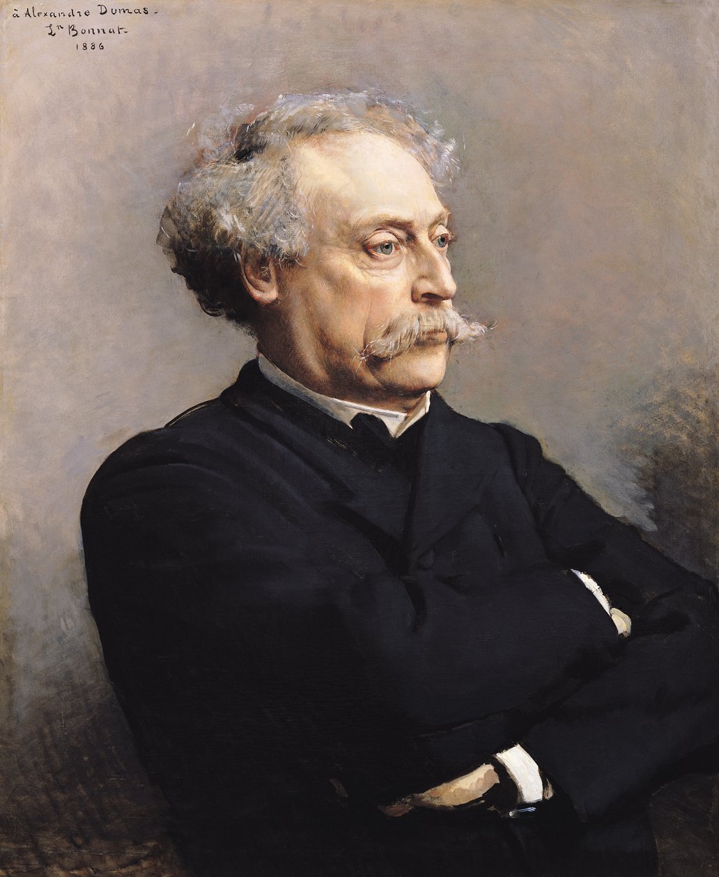 Alexandre Dumas Son（1824-95）1886 作者 莱昂·约瑟夫·弗洛伦汀·波纳特
