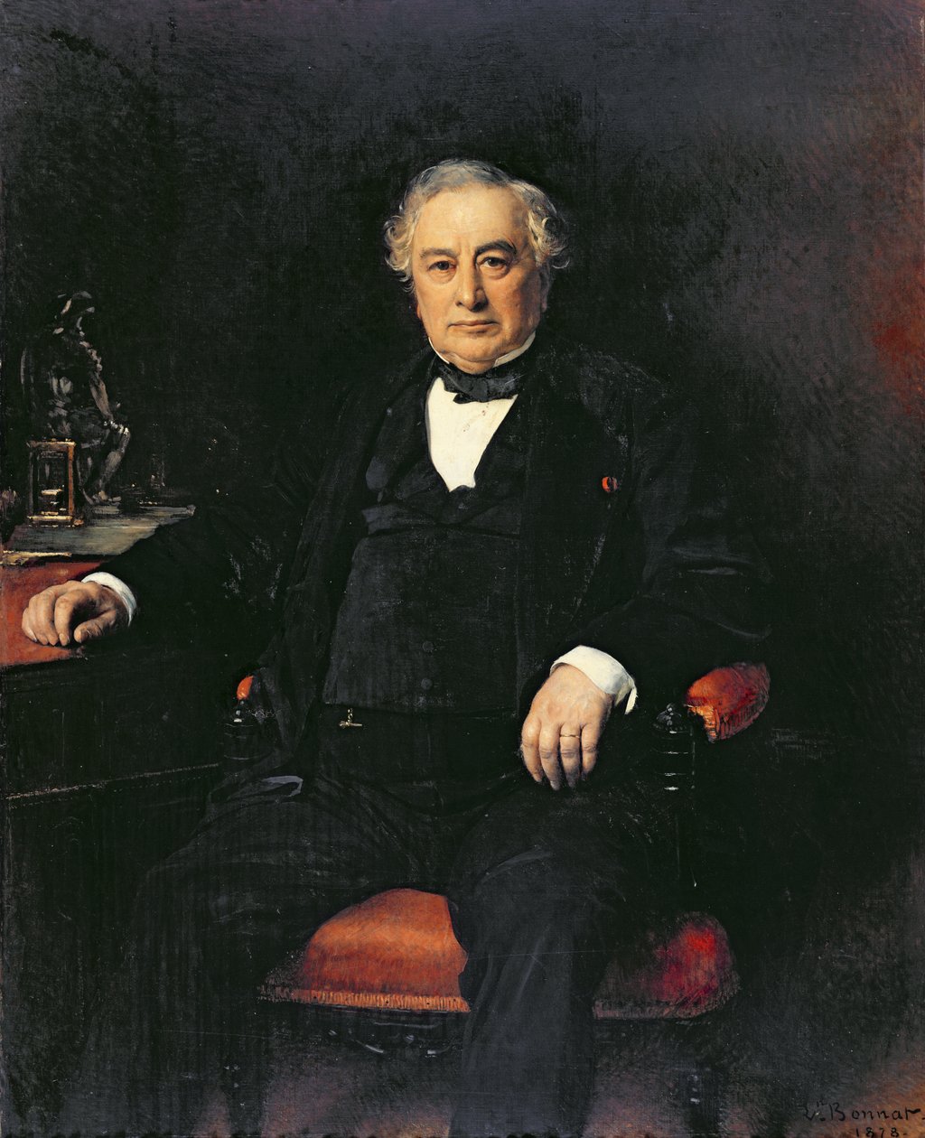 Isaac Pereire（1806-80）1878 作者 莱昂·约瑟夫·弗洛伦汀·波纳特