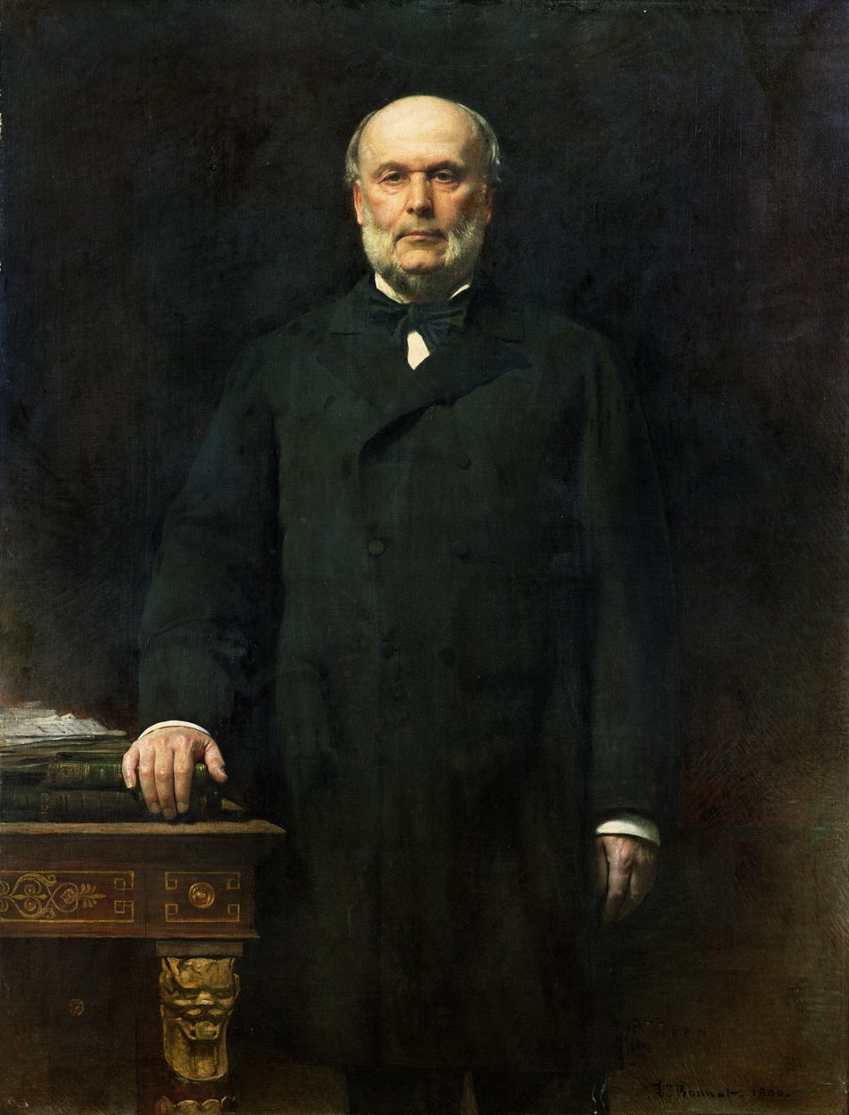 Jules Grevy（1807-91）1880年的肖像 作者 莱昂·约瑟夫·弗洛伦汀·波纳特