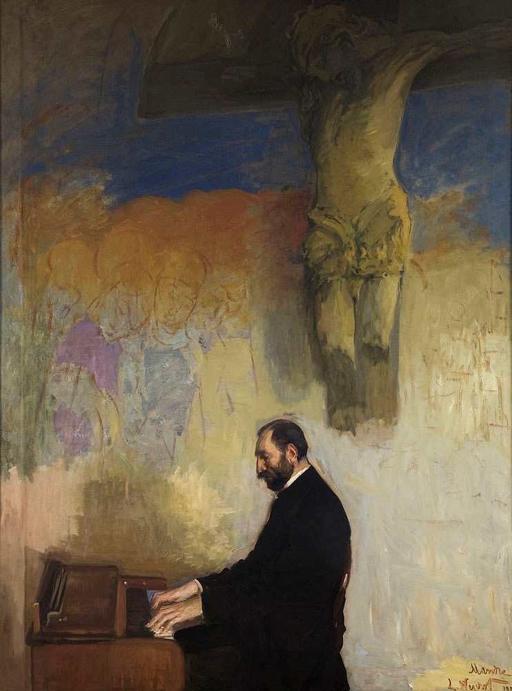 Feliks Jasienski画象在organach.n的 作者 列昂·维佐科夫斯基（Leon Wyczokowski）