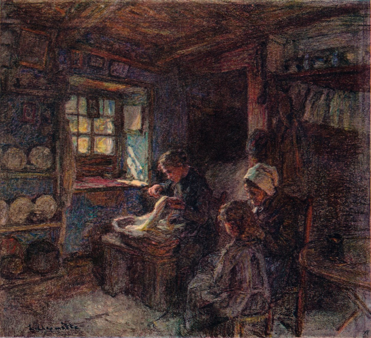登泰利埃，1888年 作者 莱昂·奥古斯丁·莱米特
