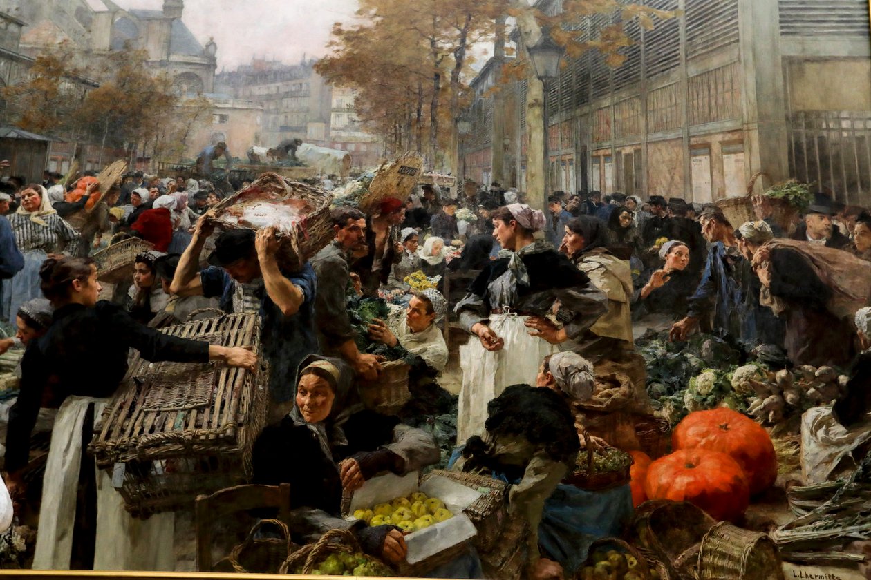 Les Halles 作者 莱昂·奥古斯丁·莱米特