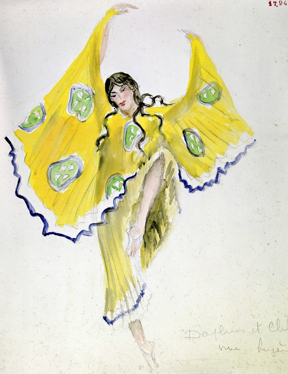 Bakst 的牧羊女：Michel Fokine 的“Daphnis and Chloé”服装 作者 莱昂·巴克斯特