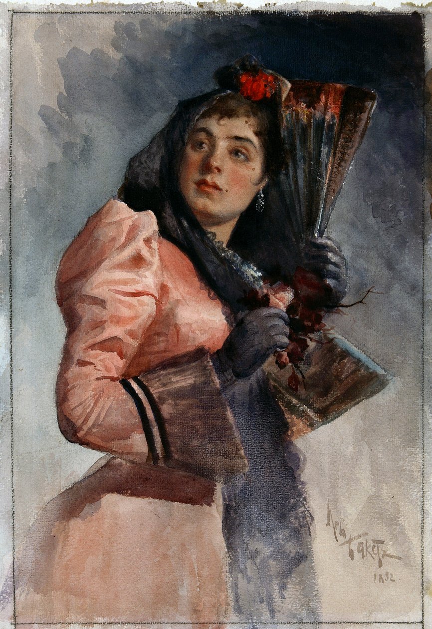 卡门，1892年 作者 莱昂·巴克斯特