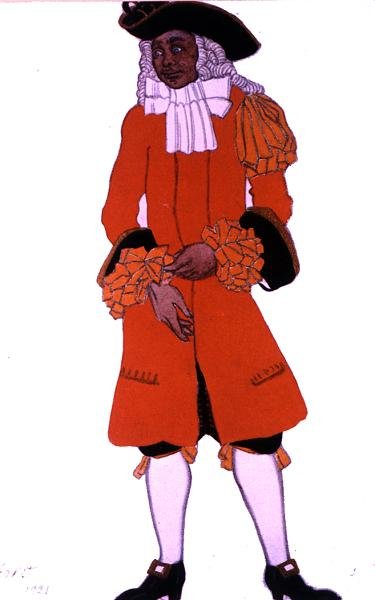 睡美人》中匈奴人的服装设计 作者 莱昂·巴克斯特
